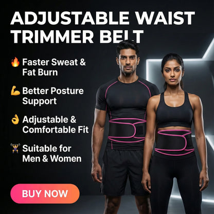 Adjustable Waist Trimmer Belt